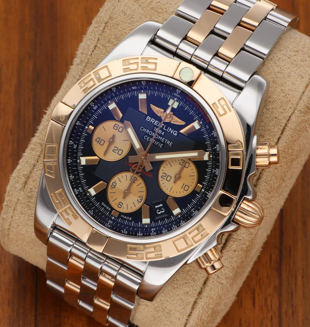 Breitling Chronomat 44 Stahl / Gold B01 Manufaktur Chronometer ...