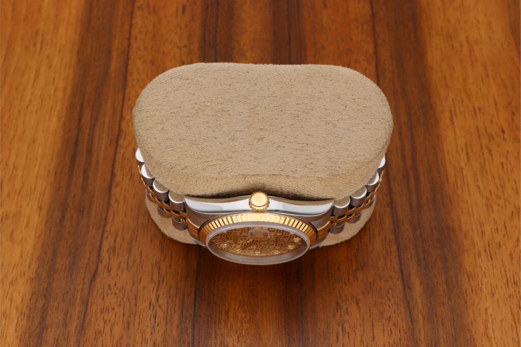 Computer Dial Rolex Datejust 36 Stahl Gold 16233 Factory Computer Dial mit ...