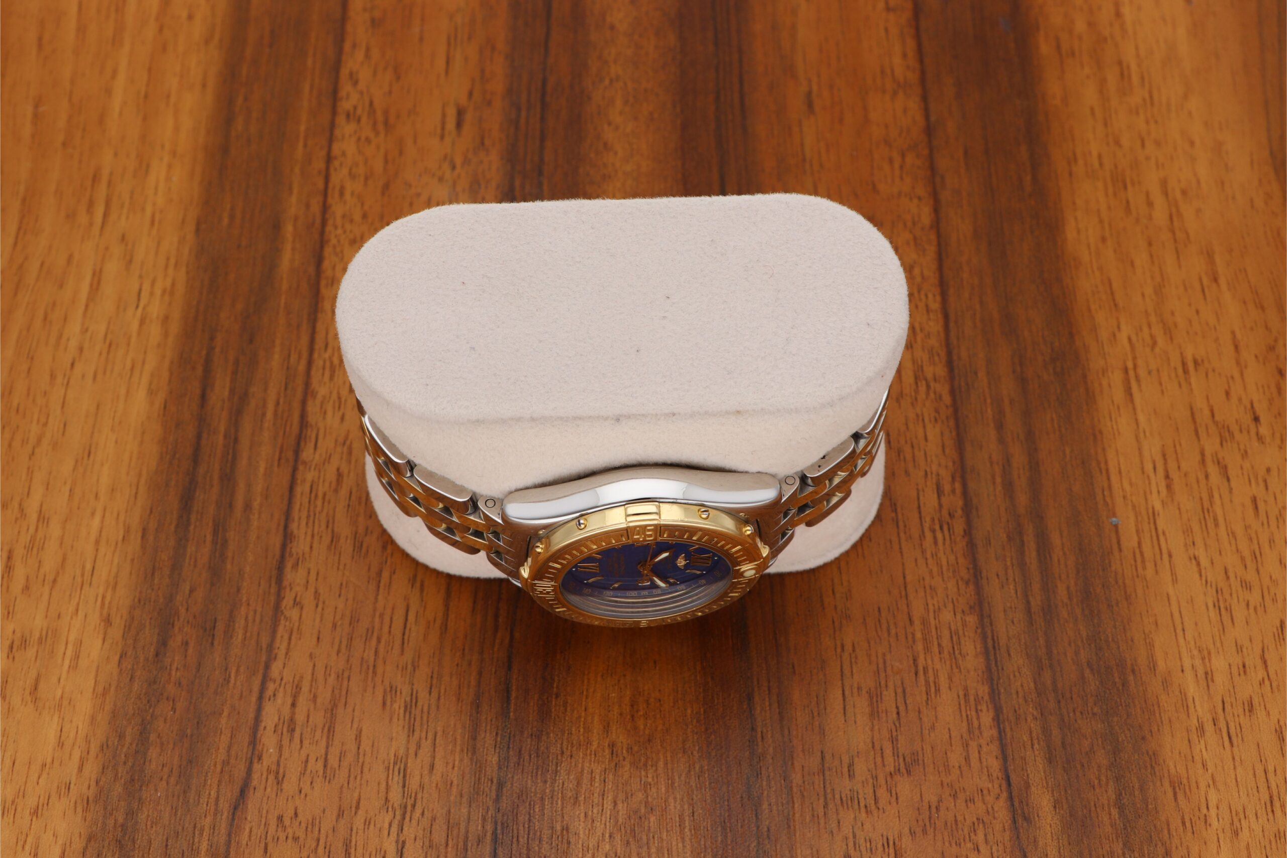 Breitling B-Class Chronometer Stahl Gold Lady Damenuhr D71365 Pilotband 18k 750 Massivgold Lünette im deutschen Fullset