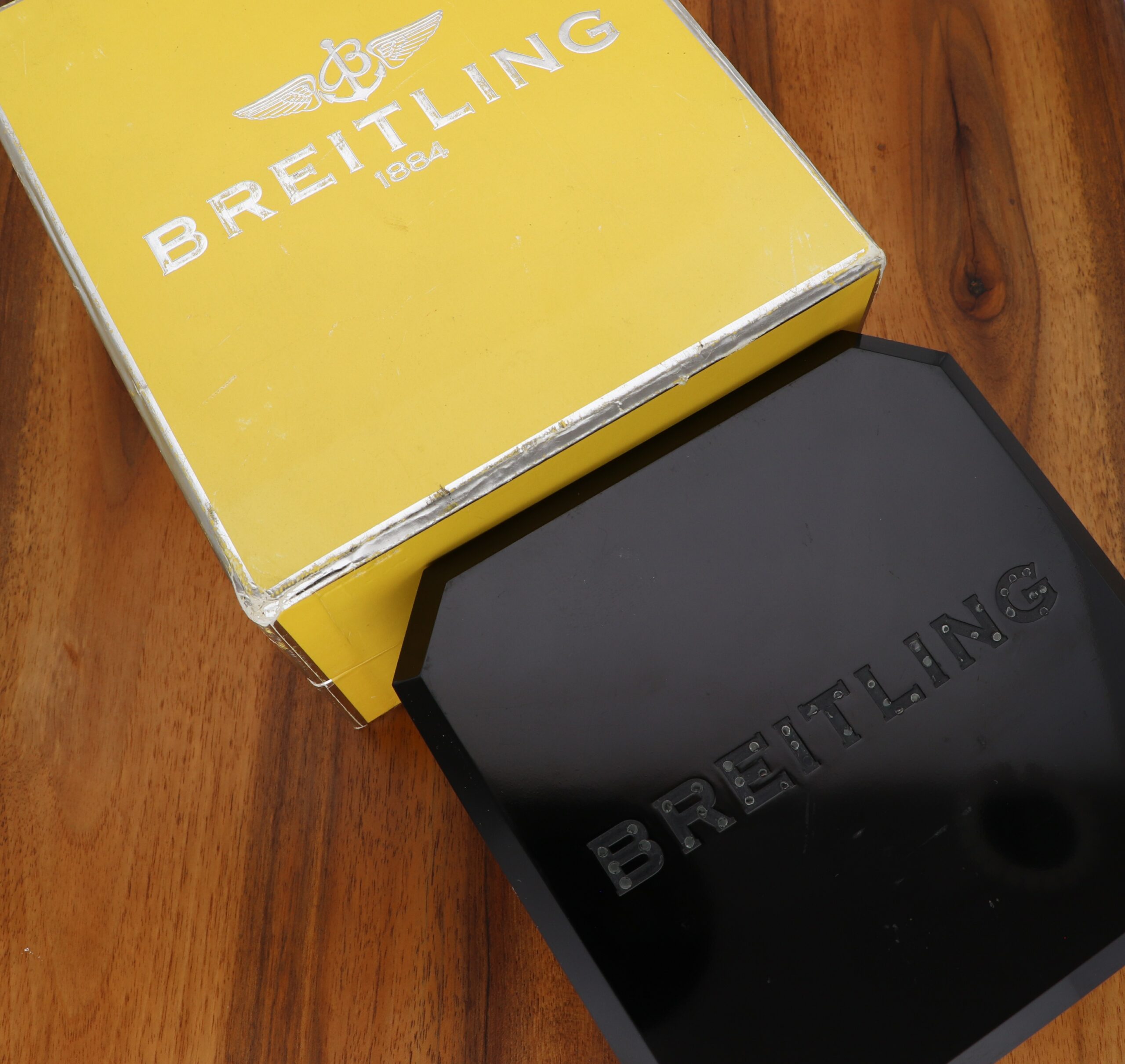 Breitling B-Class Chronometer Stahl Gold Lady Damenuhr D71365 Pilotband 18k 750 Massivgold Lünette im deutschen Fullset