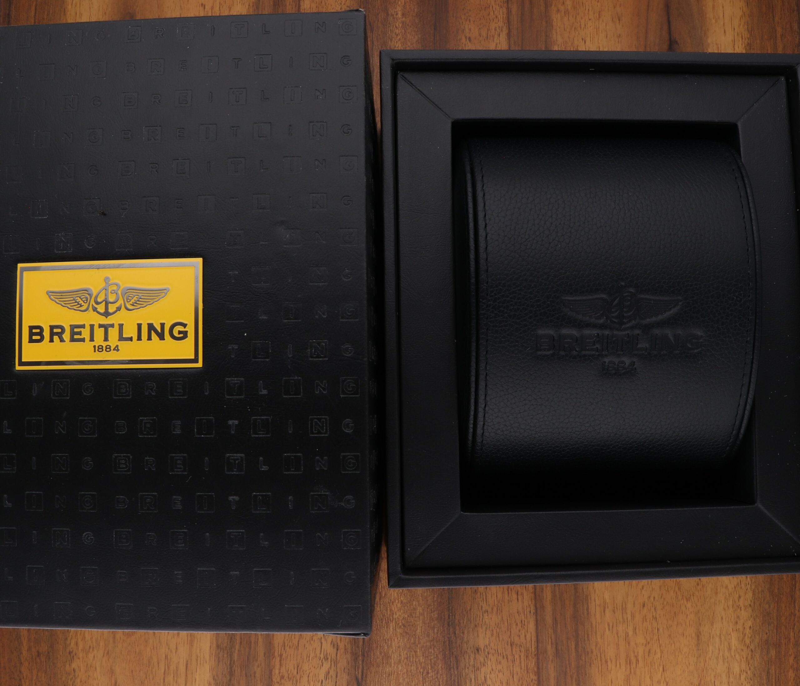 Breitling Chronomat B01 44mm 18k 750 Roségold Stahl Pilotband CB011012 B968 im deutschen Fullset im BESTZUSTAND