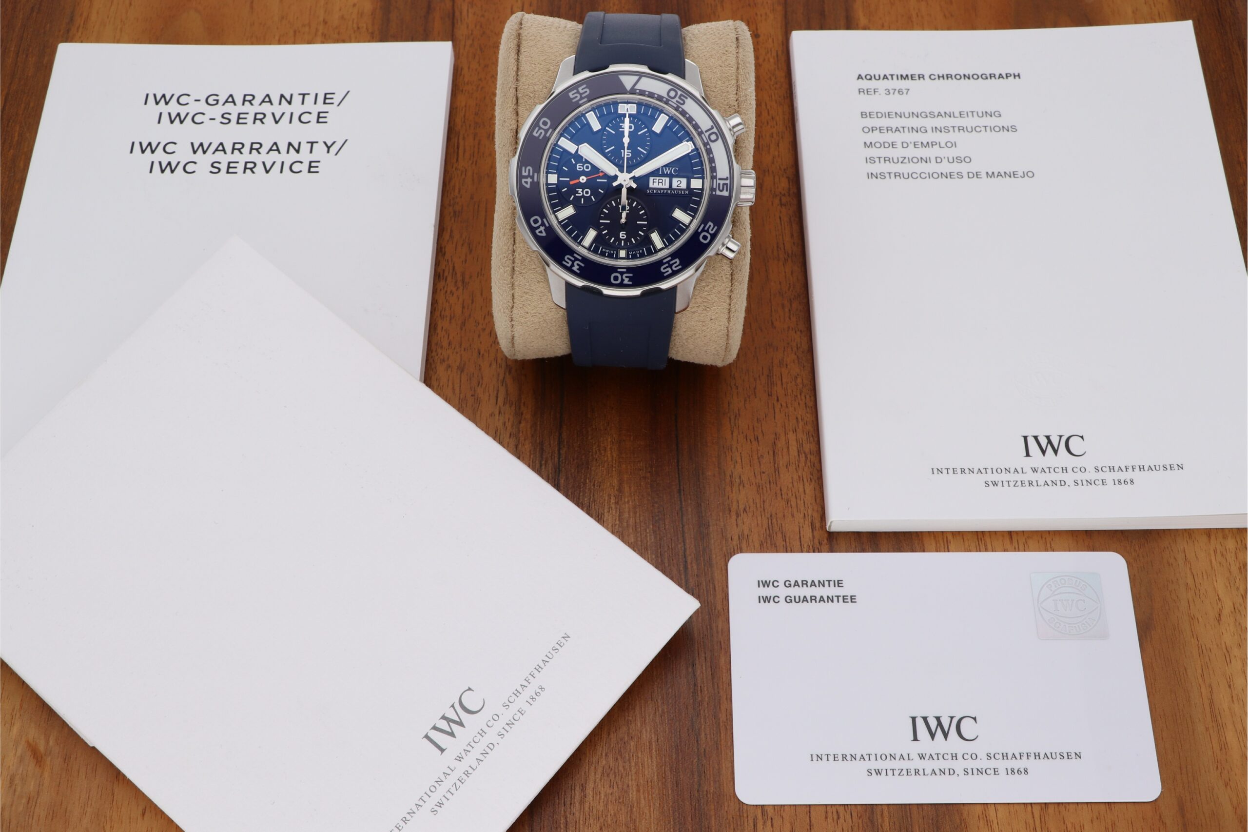IWC Aquatimer IW376711 Automatik Chronograph im Fullset 2014