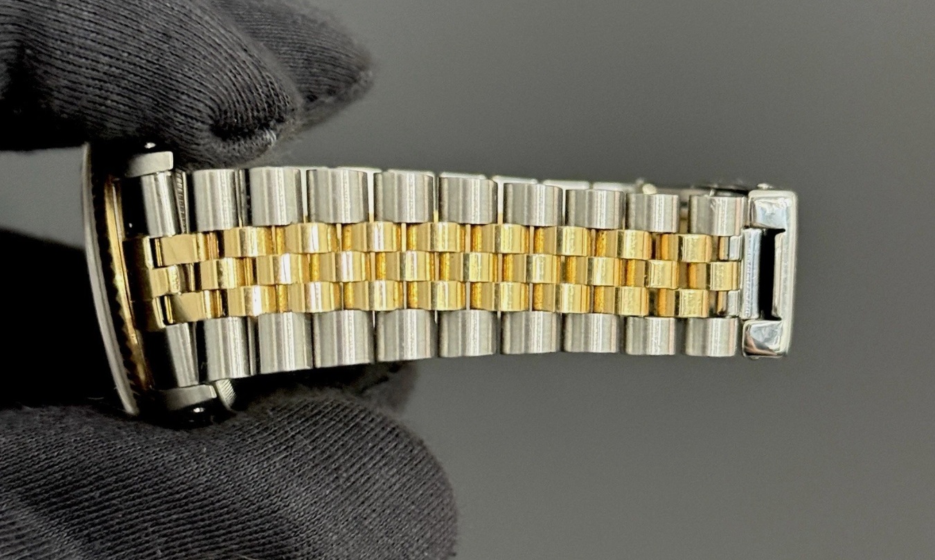 Rolex Datejust 36 Vintage Factory Diamond Anniversary Brilliantbesatz Computer Dial 16233 mit Papieren im BESTZUSTAND