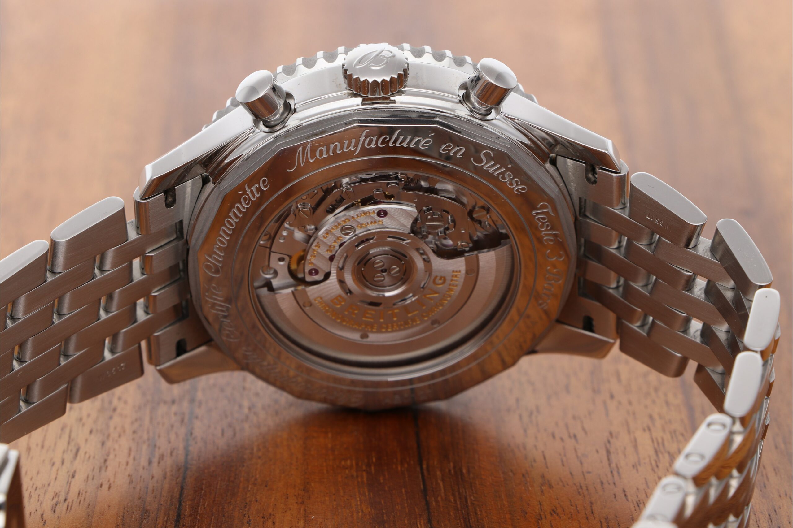 Breitling Navitimer 46 Automatik B01 Chronograph AB012721BD09 Stahl Pilotband Fullset 2018 im BESTZUSTAND
