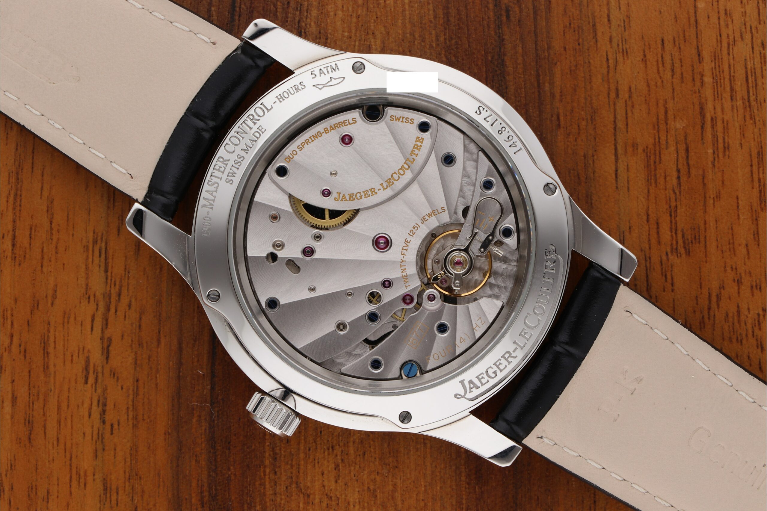 Jaeger-LeCoultre Master Eight 8 Days Reserve De Marche Q1608420 160.84.20 mit Papieren UNGETRAGEN