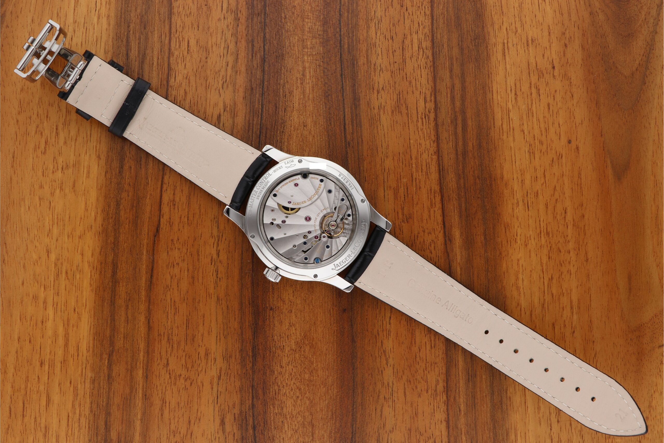 Jaeger-LeCoultre Master Eight 8 Days Reserve De Marche Q1608420 160.84.20 mit Papieren UNGETRAGEN