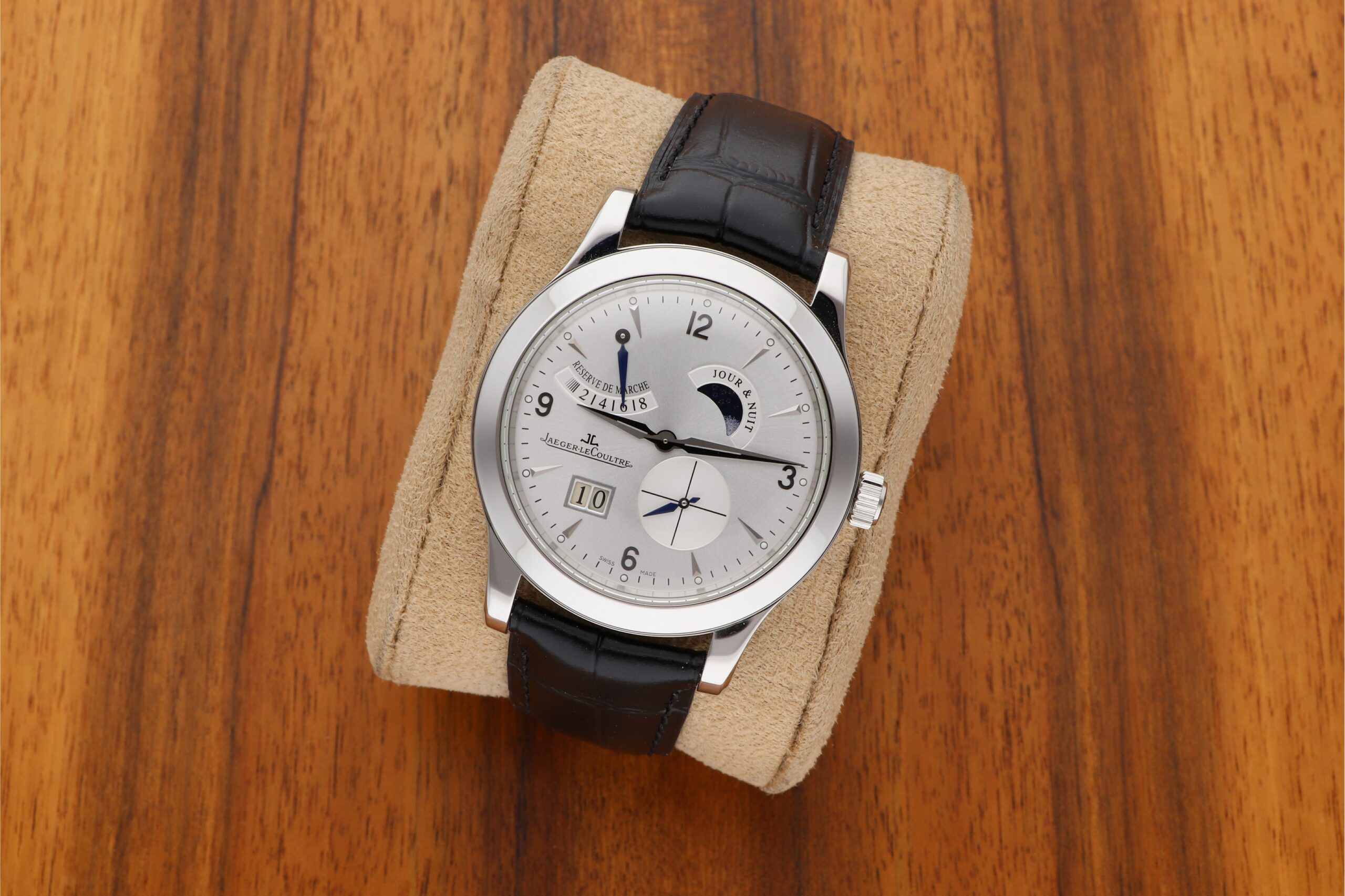 Jaeger-LeCoultre Master Eight 8 Days Reserve De Marche Q1608420 160.84.20 mit Papieren UNGETRAGEN