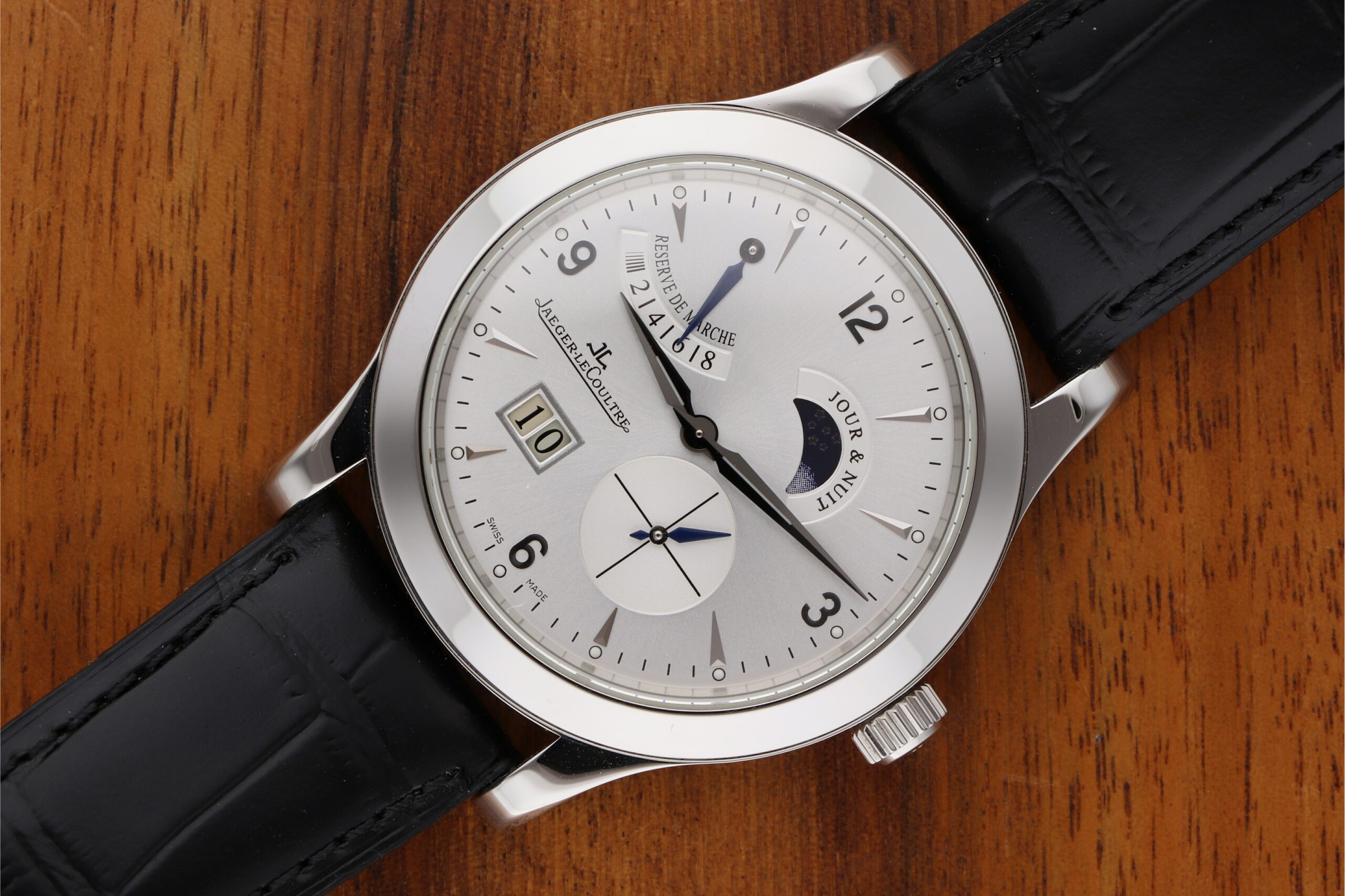 Jaeger-LeCoultre Master Eight 8 Days Reserve De Marche Q1608420 160.84.20 mit Papieren UNGETRAGEN