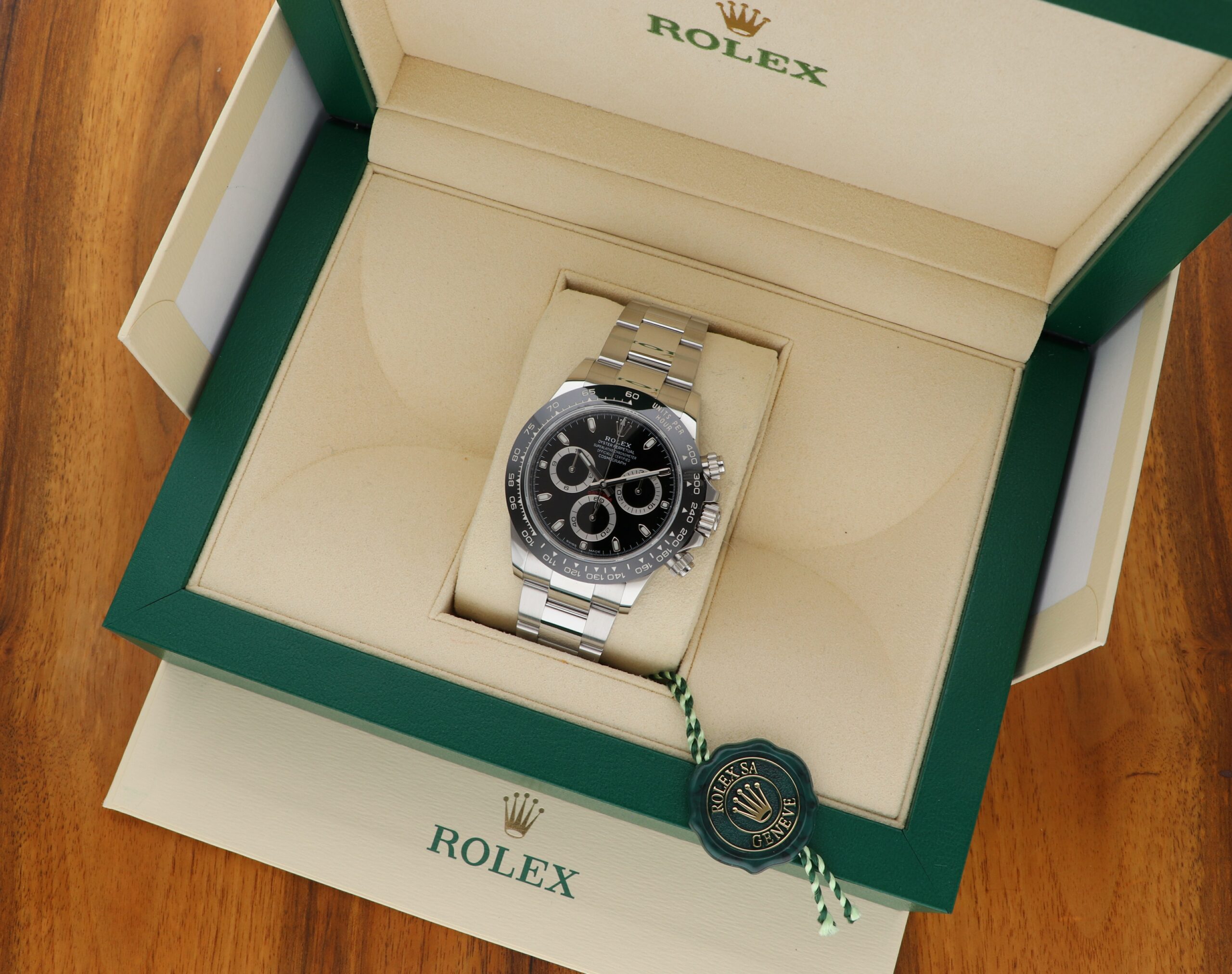 Rolex Cosmograph Daytona 116500LN Edelstahl Fullset 2020 LC100 UNGETRAGEN