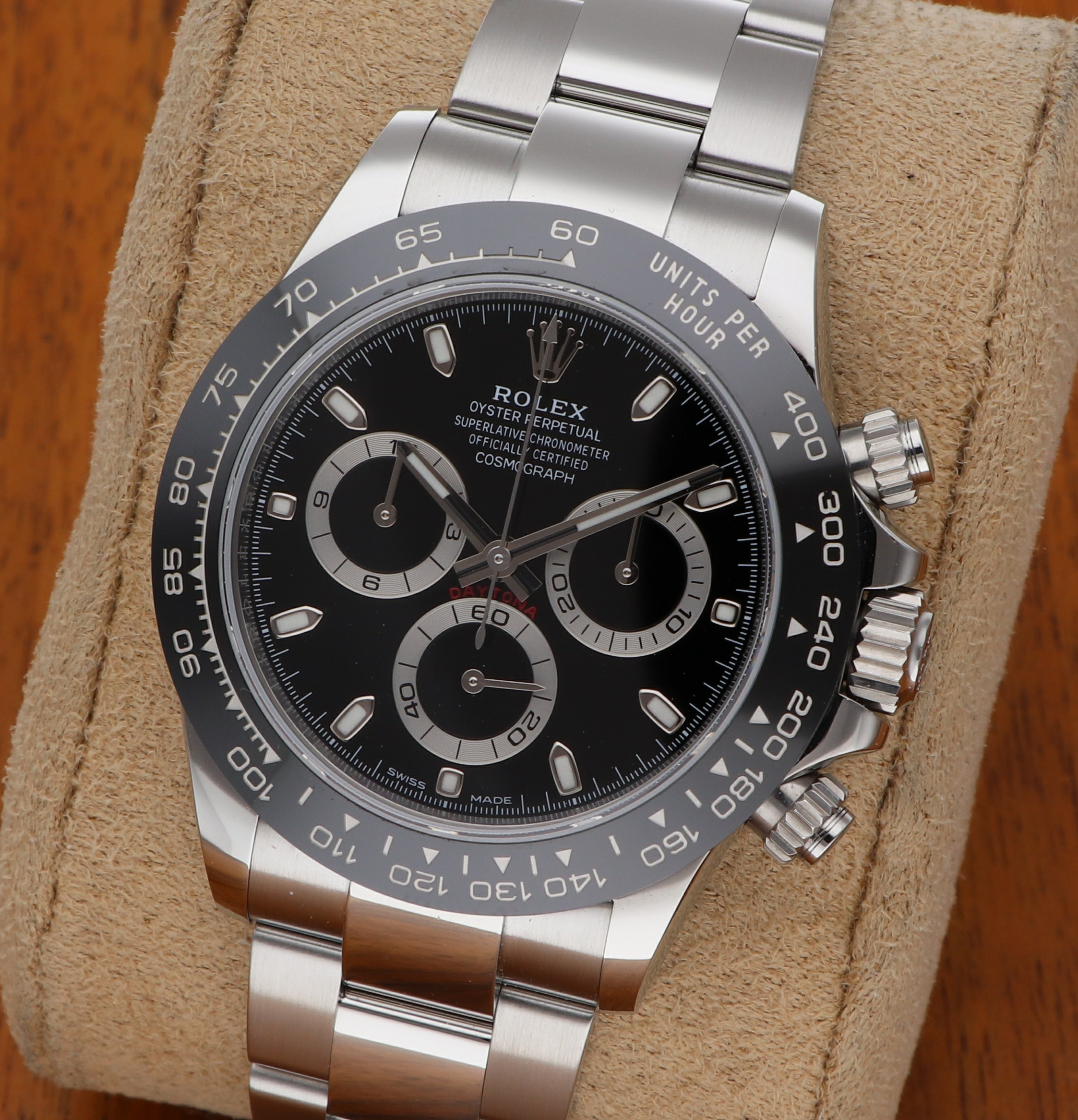 Rolex Cosmograph Daytona 116500LN Edelstahl Fullset 2020 LC100 UNGETRAGEN