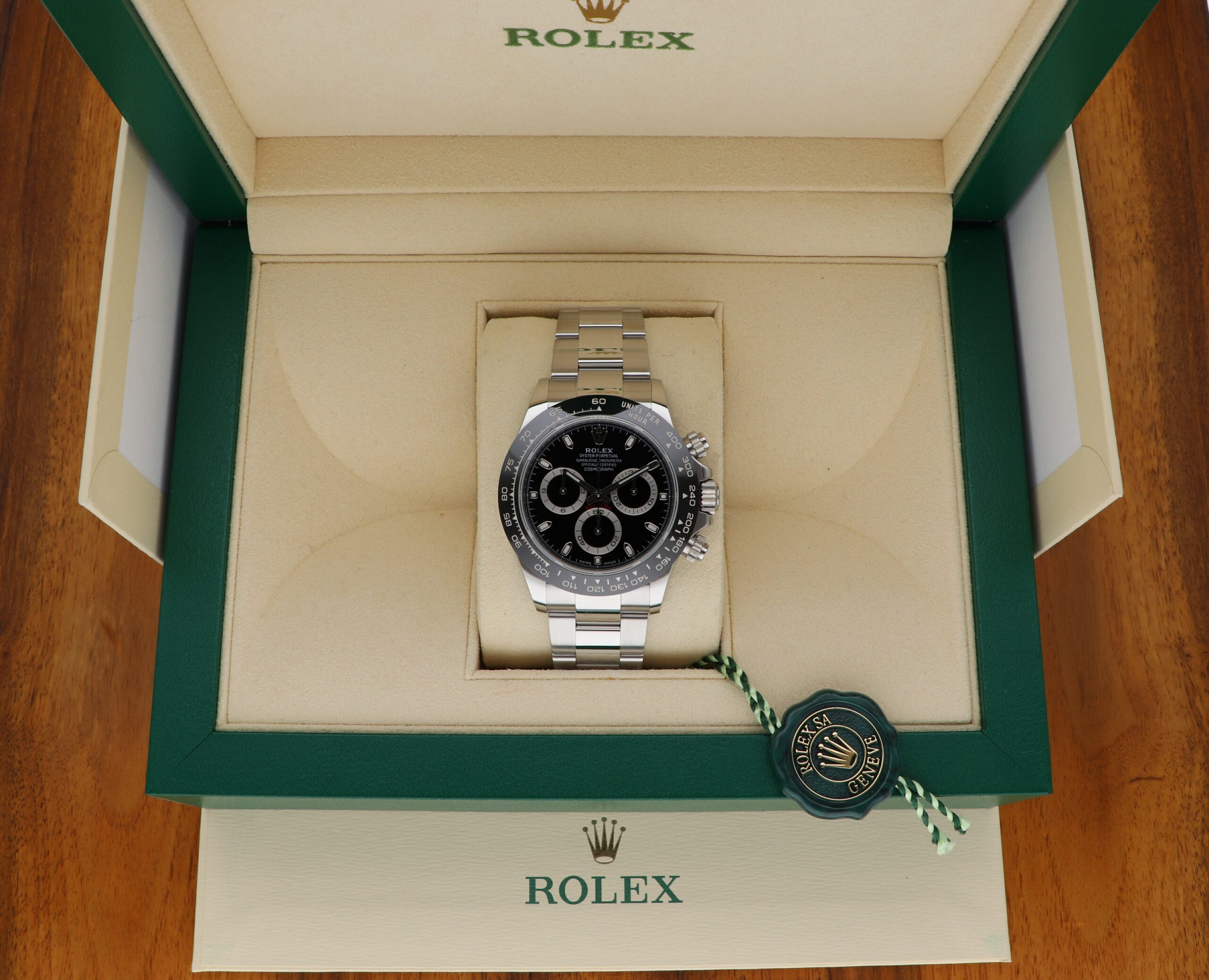 Rolex Cosmograph Daytona 116500LN Edelstahl Fullset 2020 LC100 UNGETRAGEN